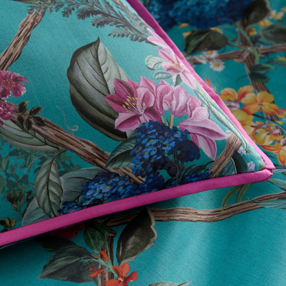 Cotswold Fantasia Duvet Cover Set in Teal
