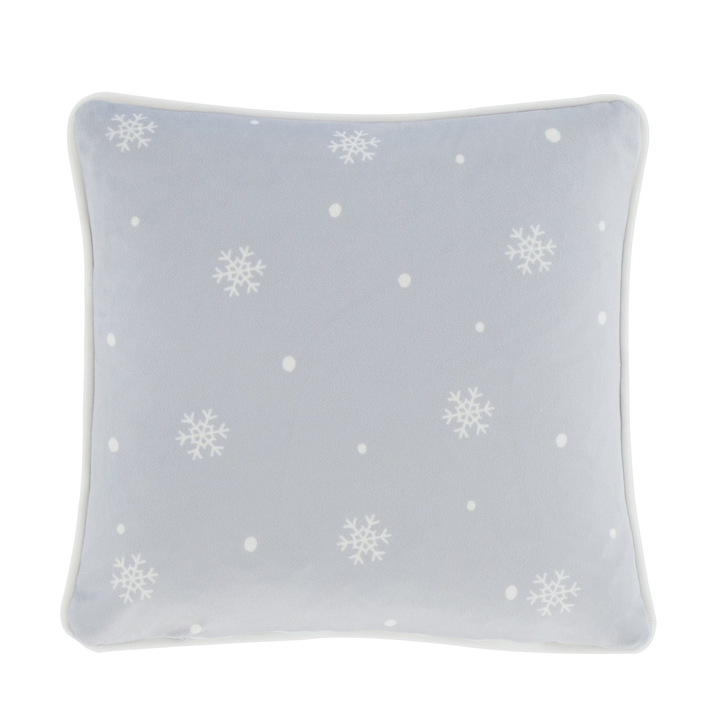 Christmas Woodland Animals Cushion in Red