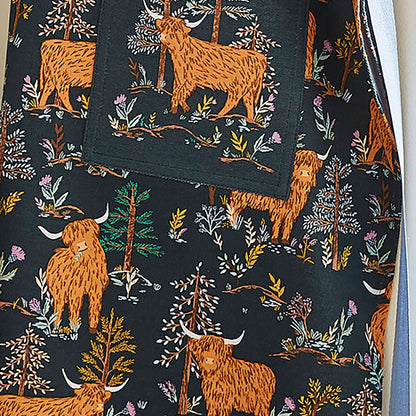 Connie the Cow Cotton Apron
