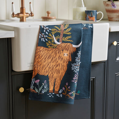 Connie the Cow Cotton Tea Towel