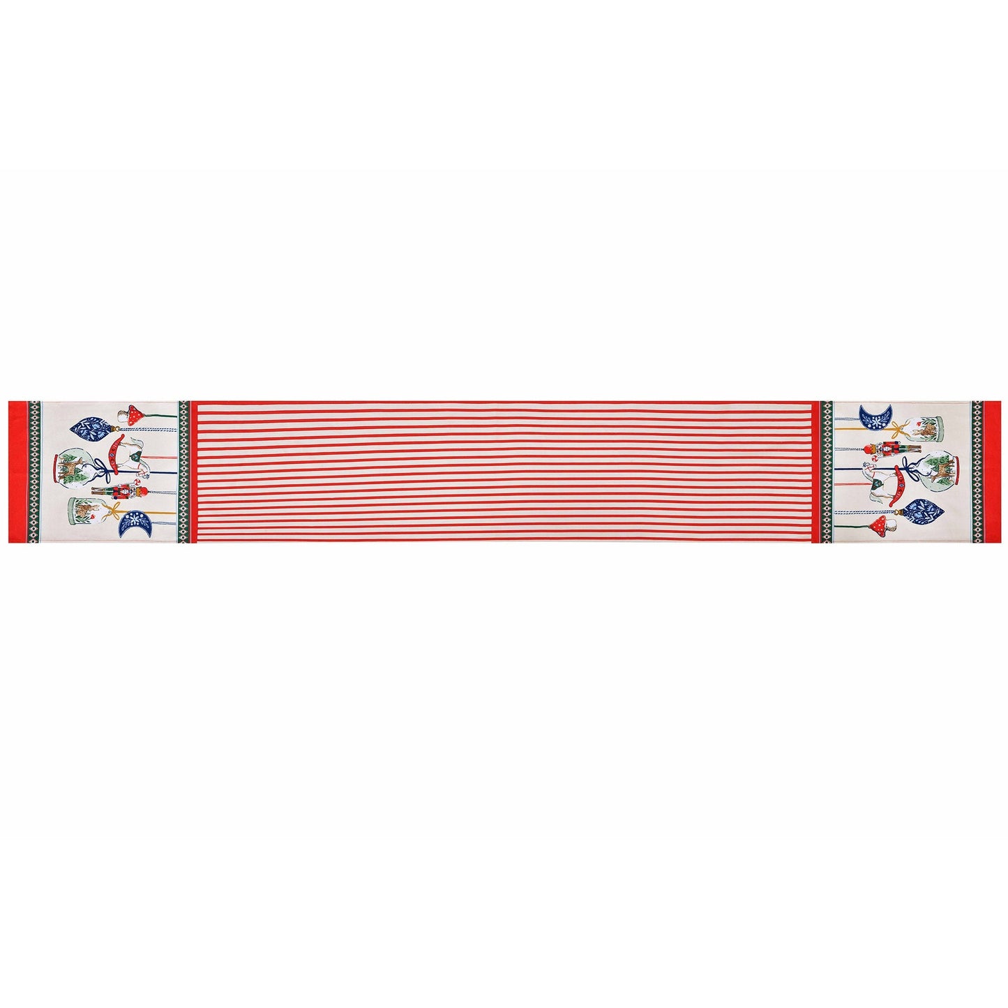 Christmas Ornaments Table Runner