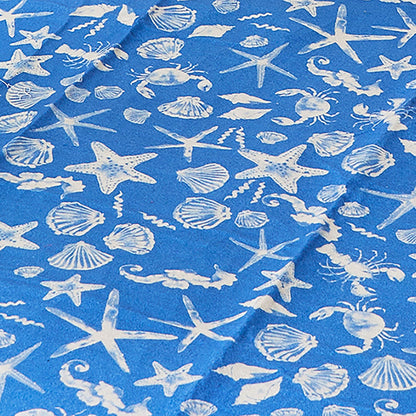 Coastal Bay Picnic Blanket in Blue