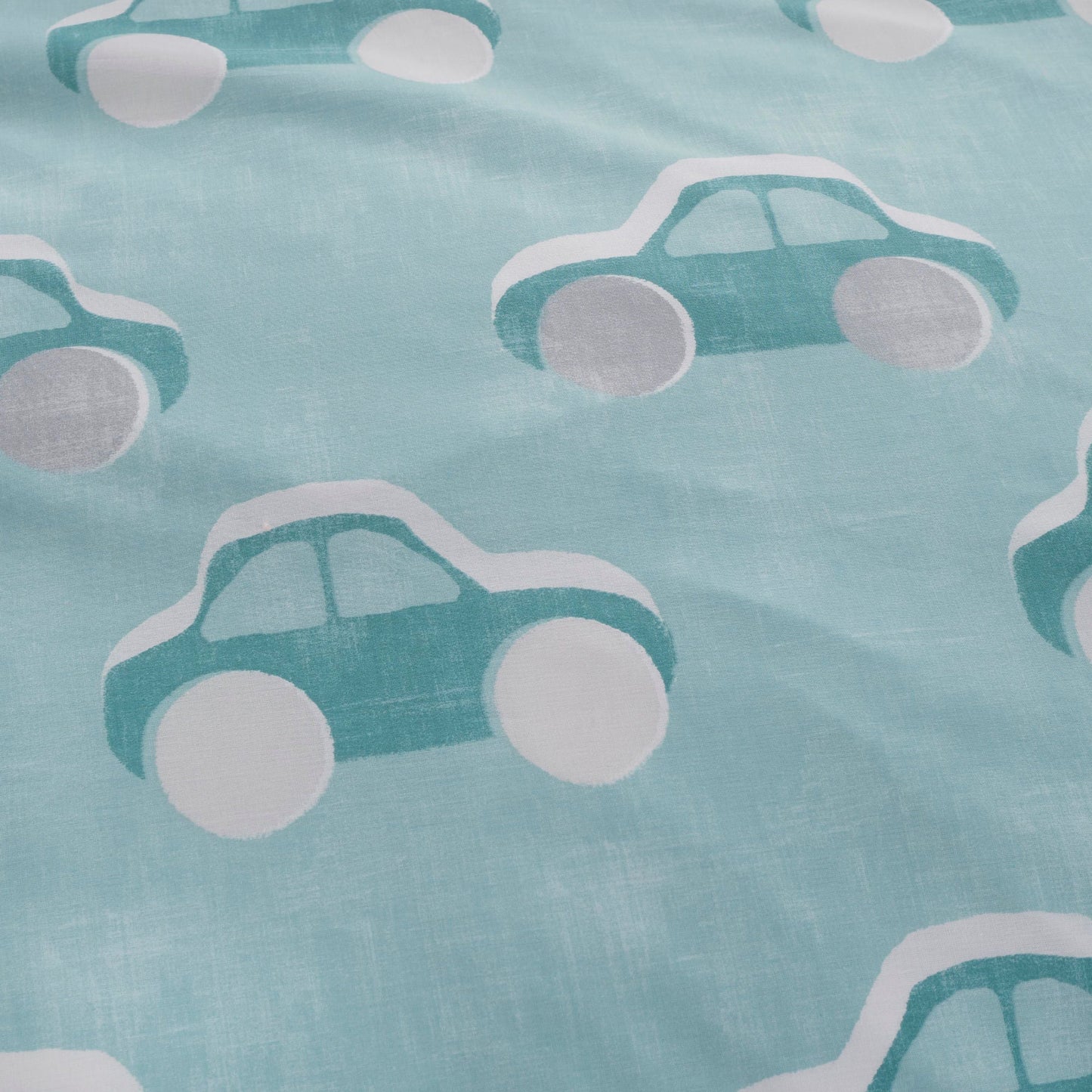 Cool Cars Duvet Cover Set in Duck Egg