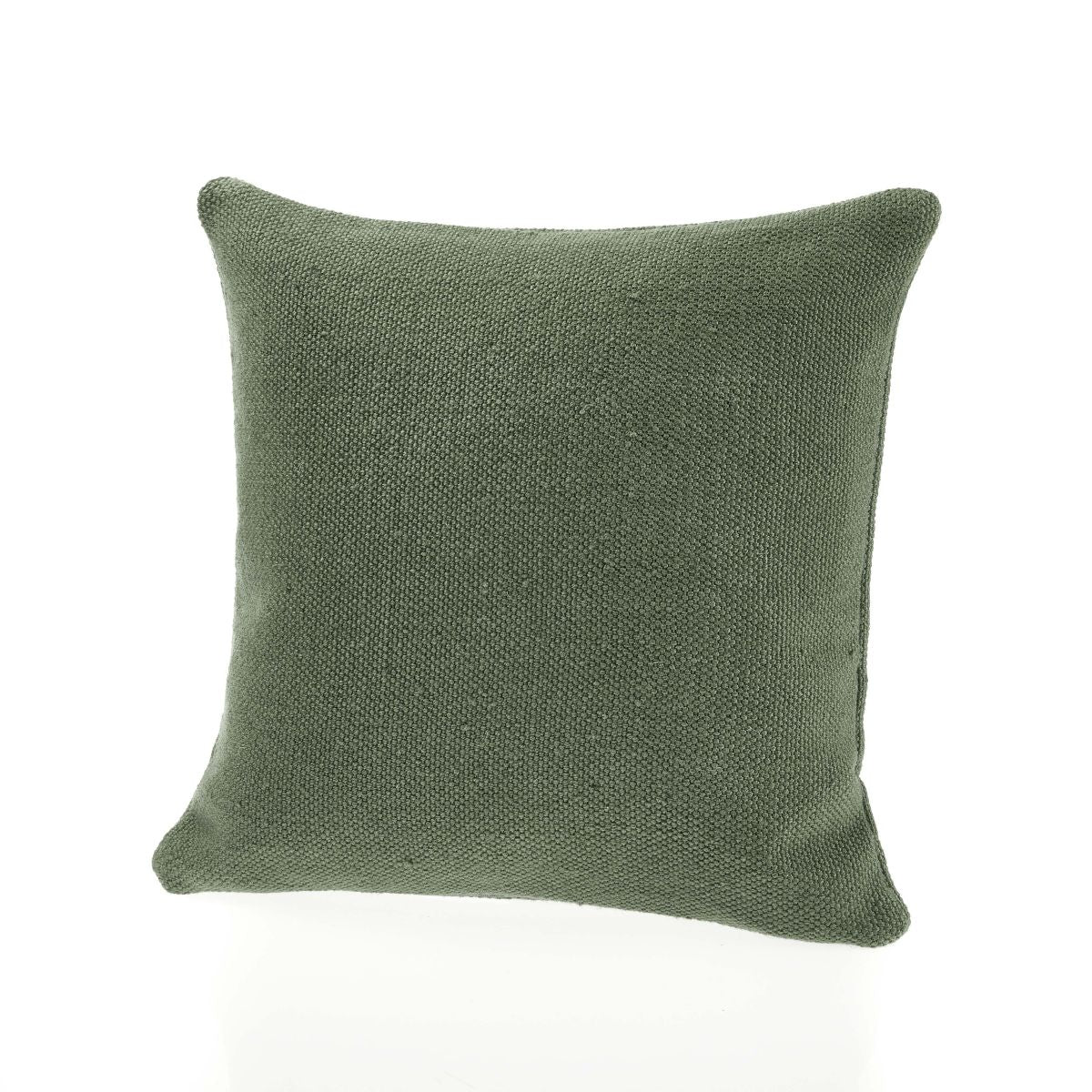 Hug Rug Woven Diamond Rug Dark Green