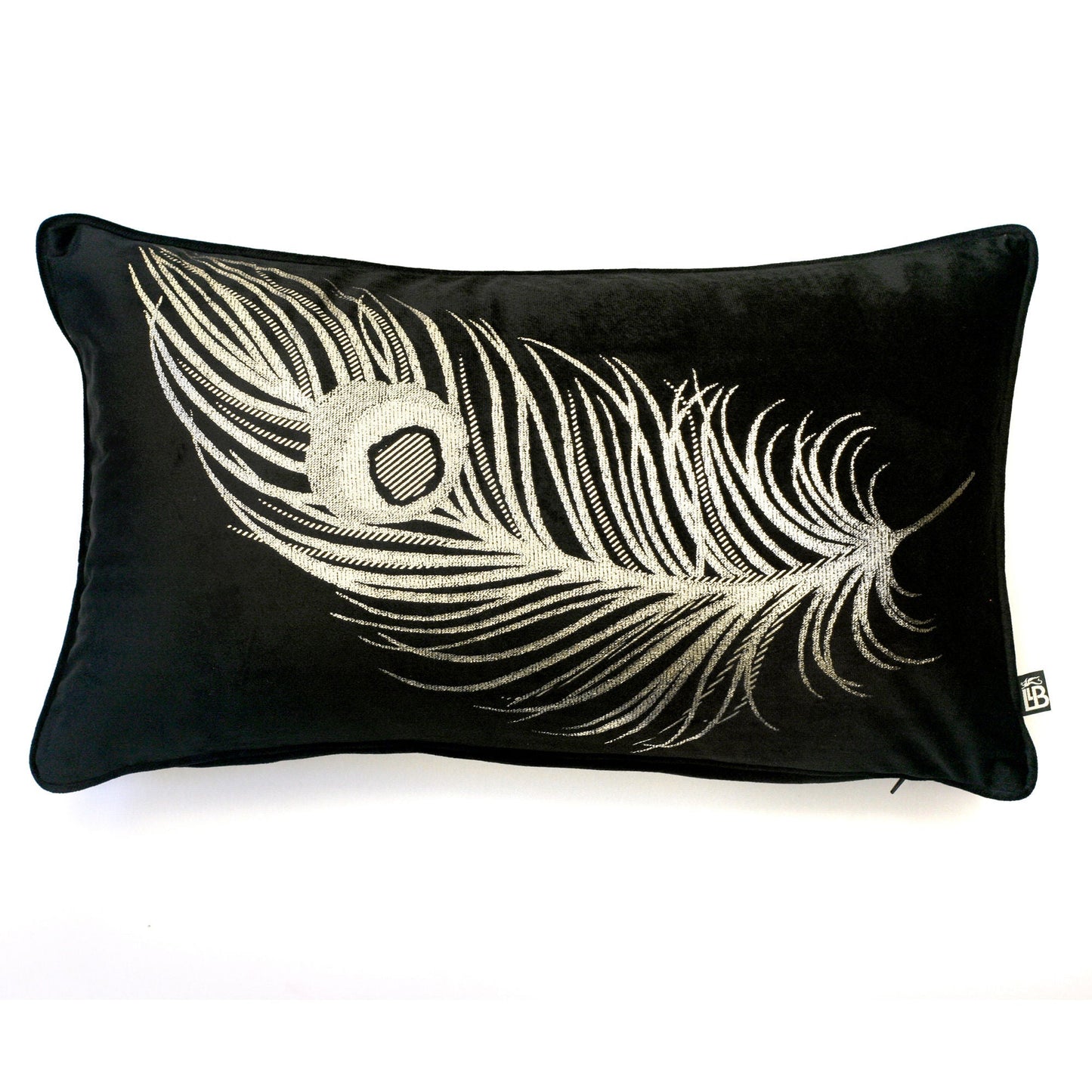 Dandy Cushion in Black/Gold