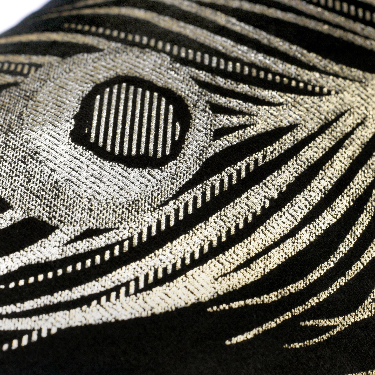 Dandy Cushion in Black/Gold