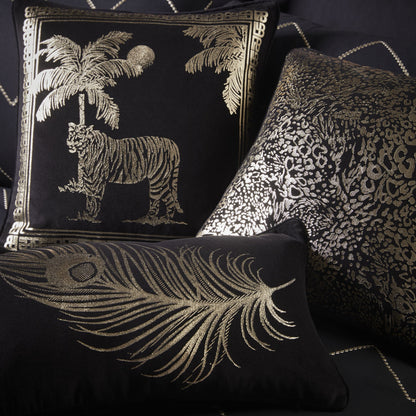 Dandy Cushion in Black/Gold