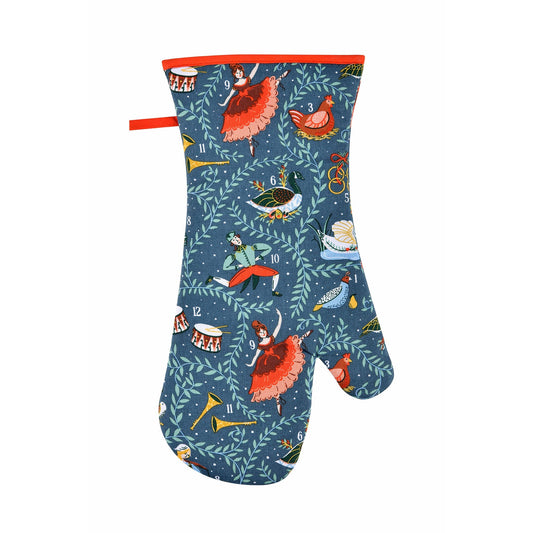 12 Days of Christmas Gauntlet Oven Glove