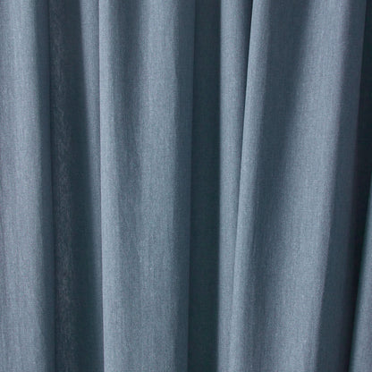 Dijon Pencil Pleat Curtains in Blue