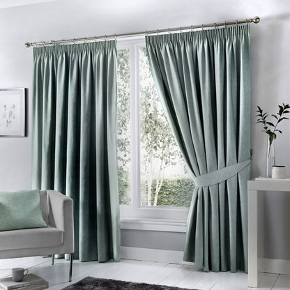 Dijon Curtain Tiebacks in Duck Egg
