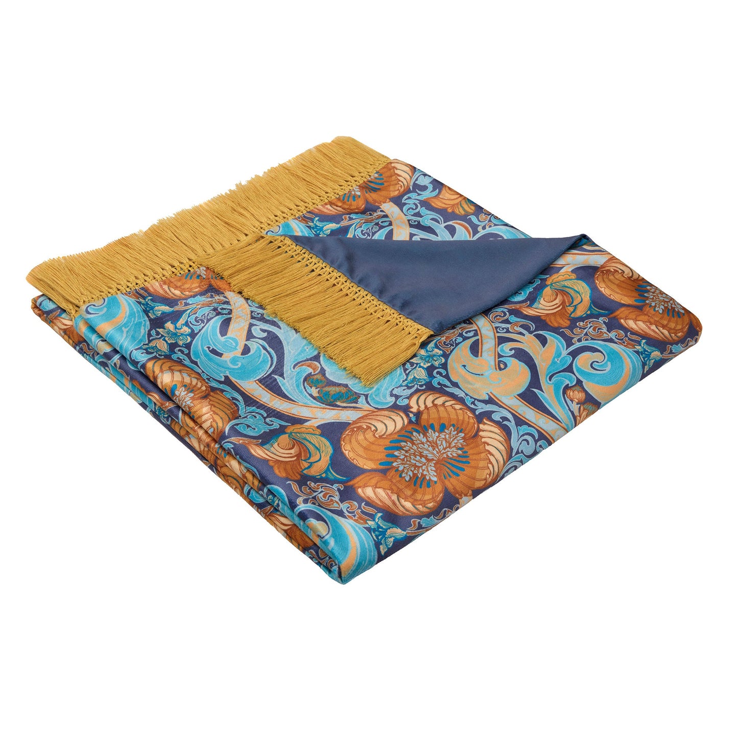 Down the Dilly Throw in Ochre