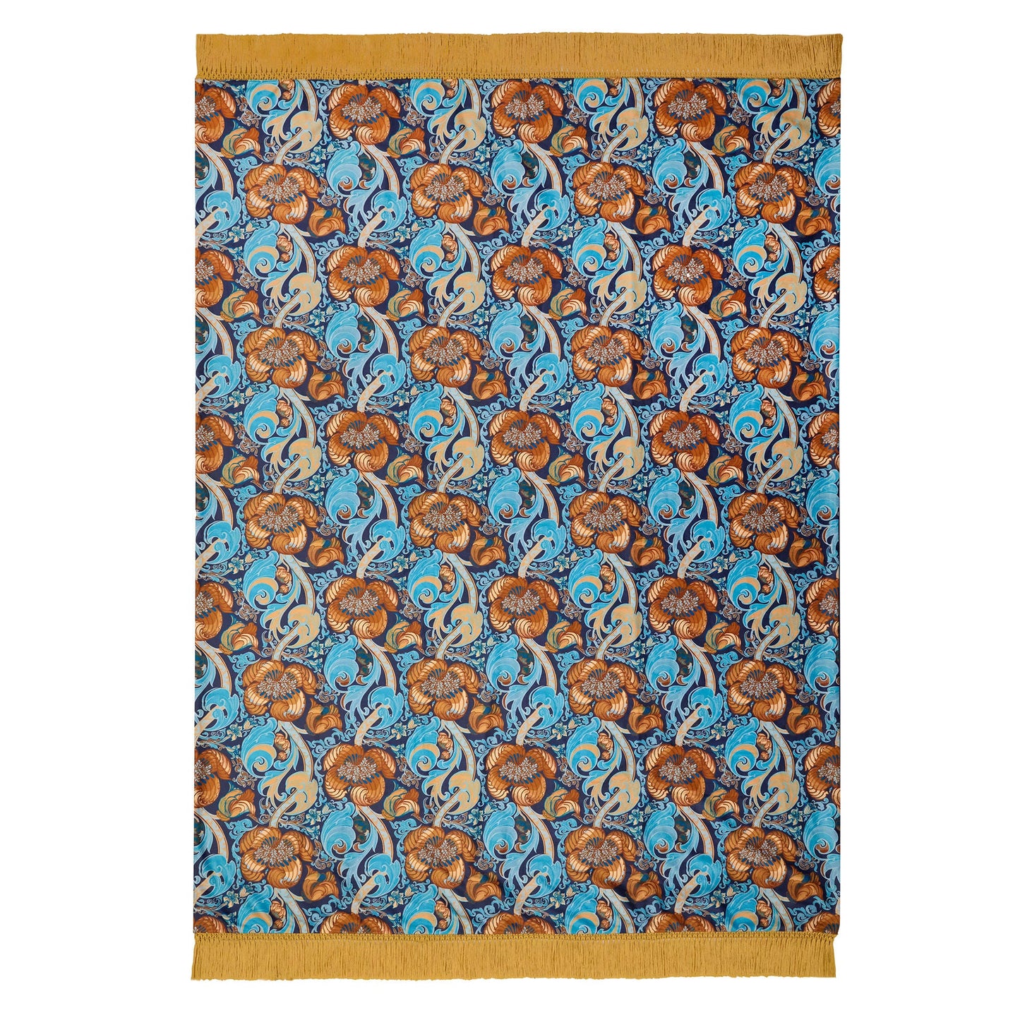 Down the Dilly Throw in Ochre
