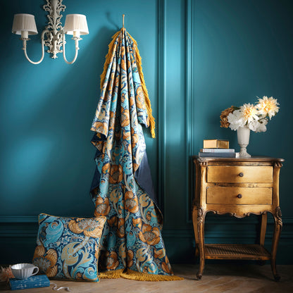 Down the Dilly Throw in Ochre