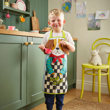 Dexter Dog Kids Shaped PVC Apron