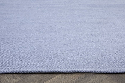 Hug Rug Woven Diamond Rug Denim Blue