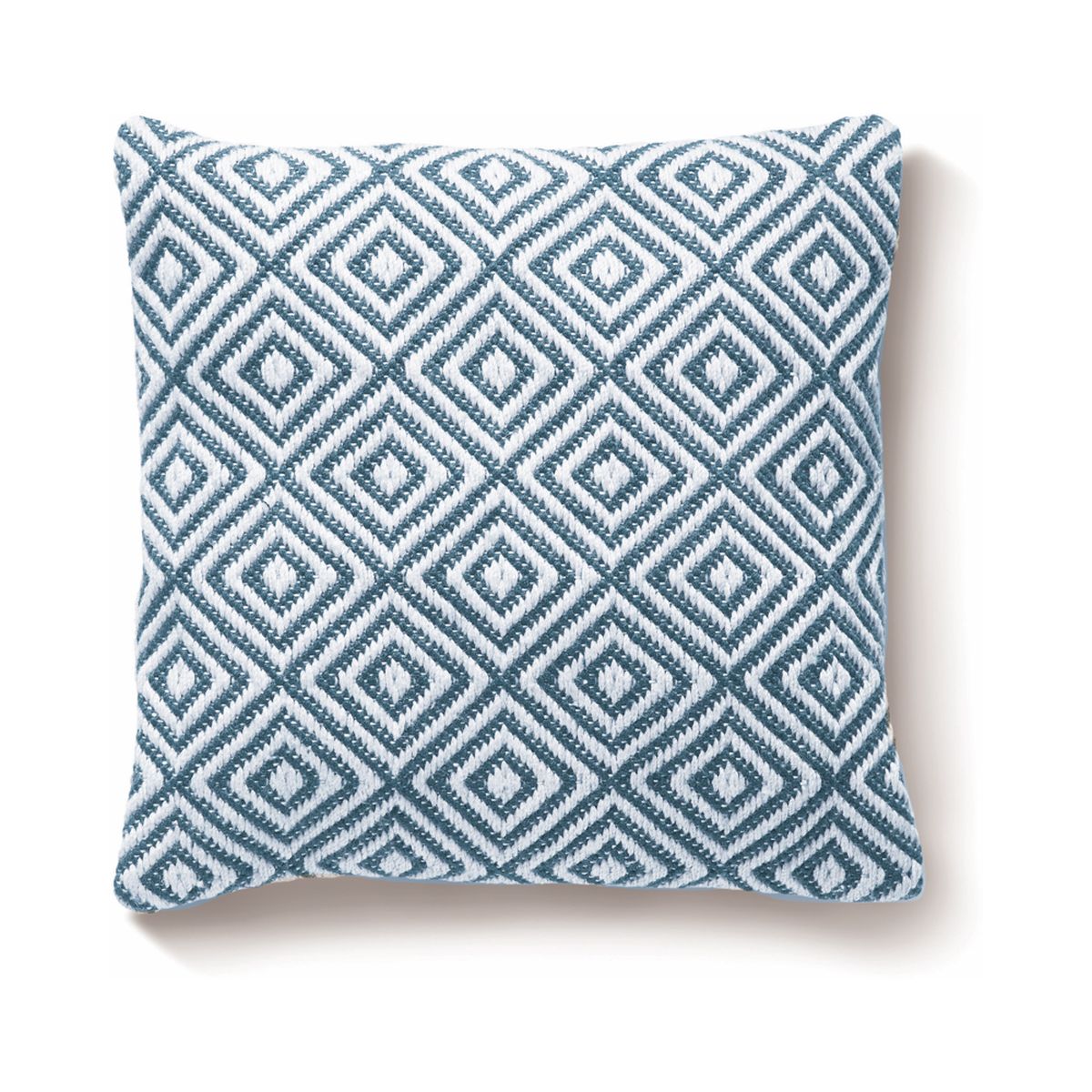 Hug Rug Woven Diamond Rug Denim Blue