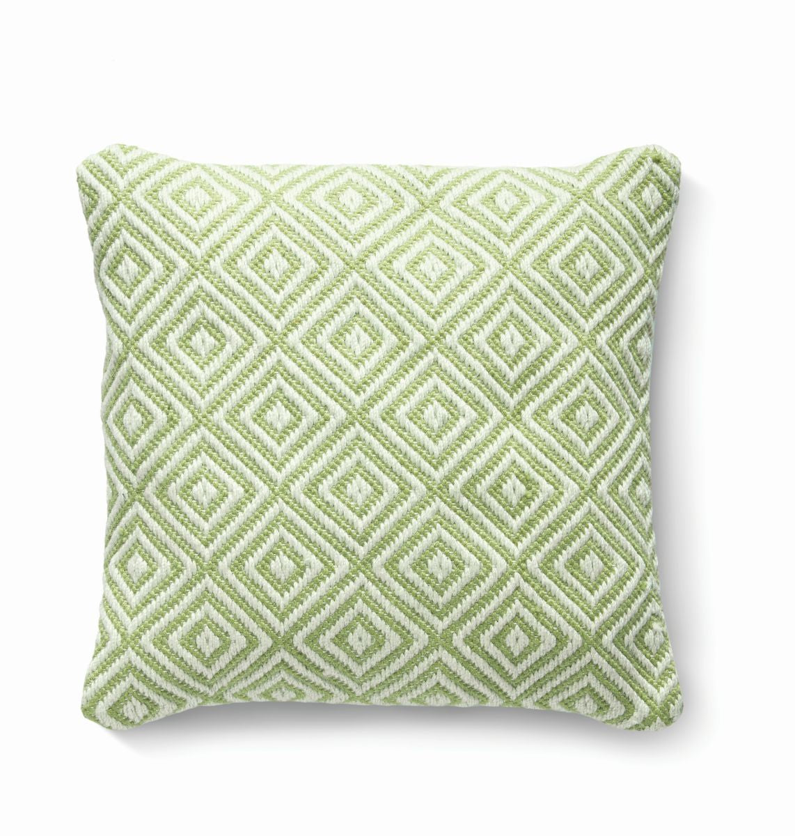 Hug Rug Woven Diamond Rug Dark Green