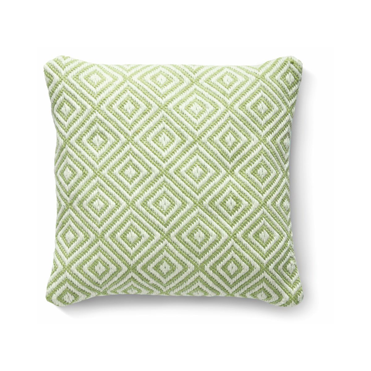 Hug Rug Woven Diamond Rug Dark Green