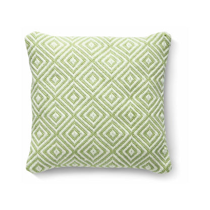 Hug Rug Woven Diamond Rug Dark Green