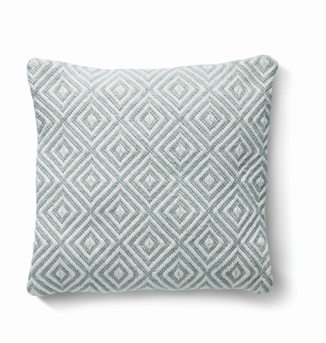 Hug Rug Woven Diamond Rug Sky Grey