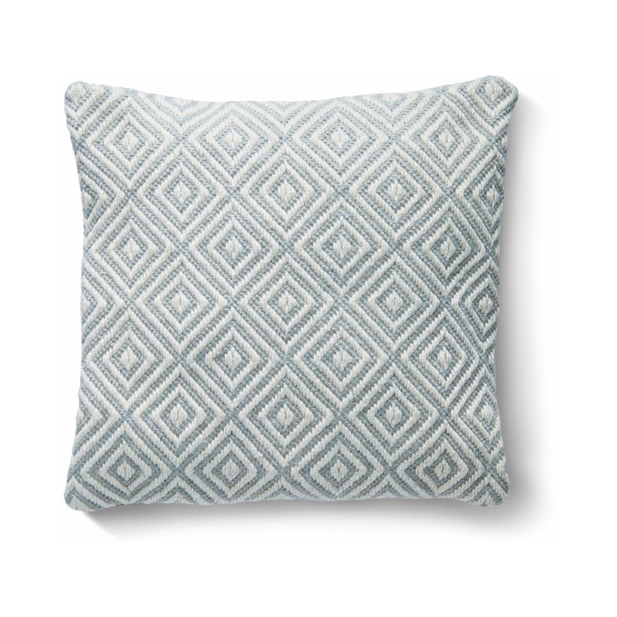 Hug Rug Woven Diamond Rug Sky Grey