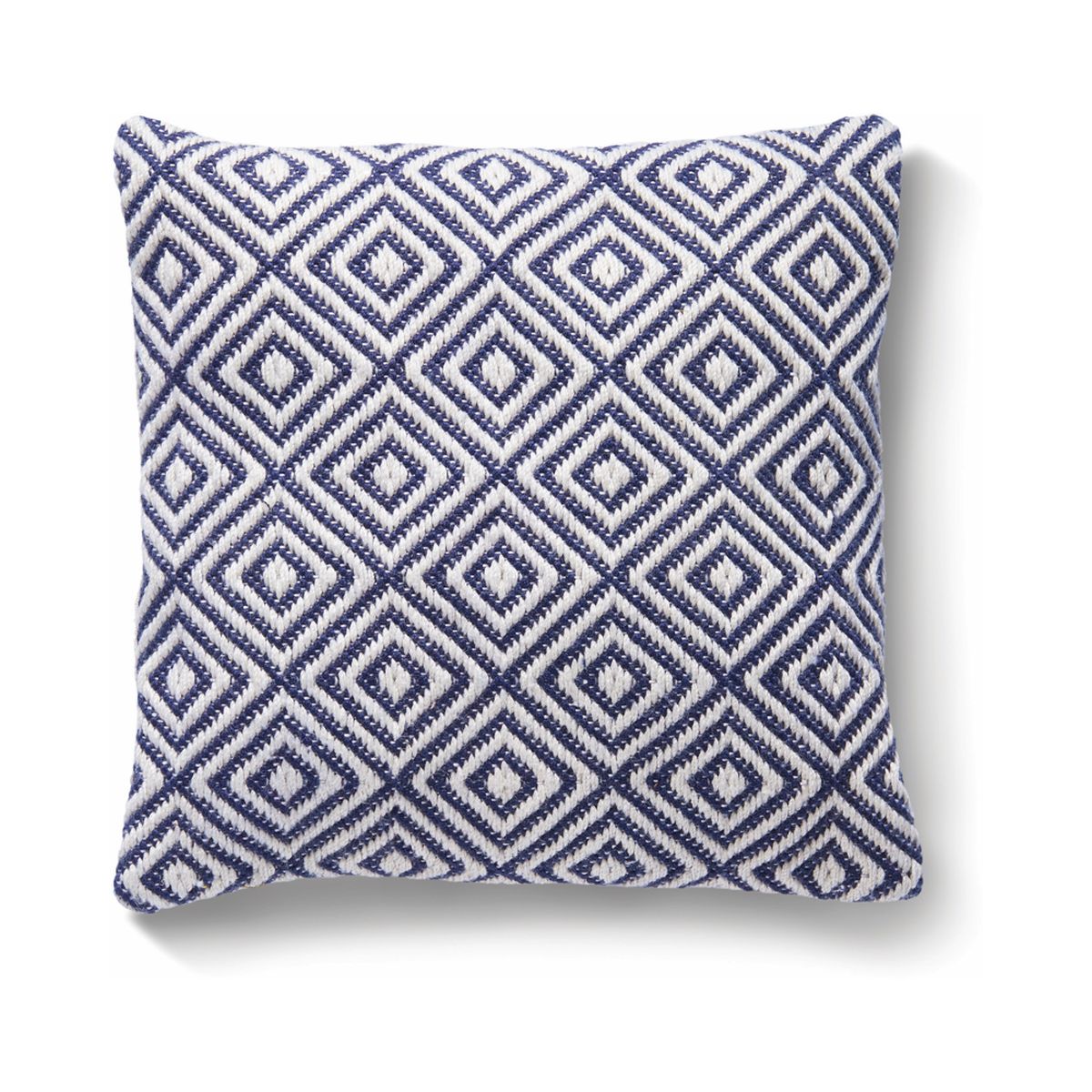 Hug Rug Woven Diamond Rug Navy