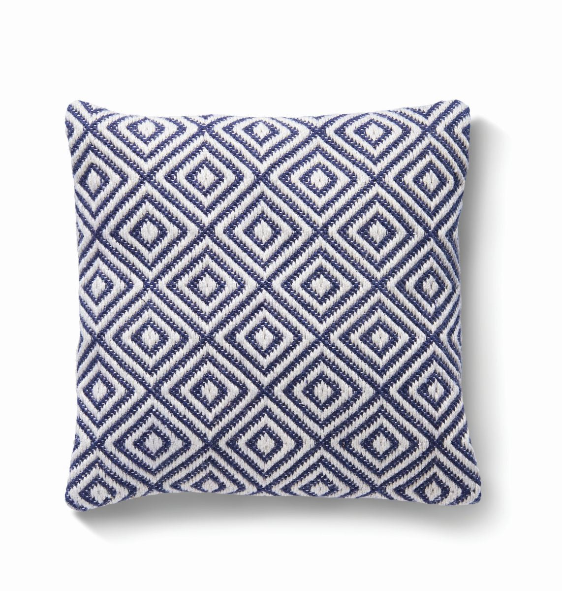 Hug Rug Woven Diamond Rug Navy