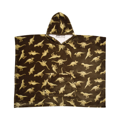 Dino Poncho in Green 75 x 92.5cm