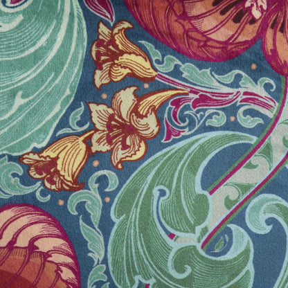 Down the Dilly Cushion in Blue