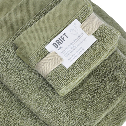 Abode Eco Face Cloth 3 Pack in Khaki