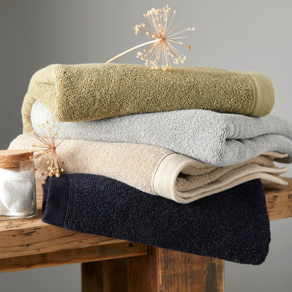 Abode Eco Towels in Grey