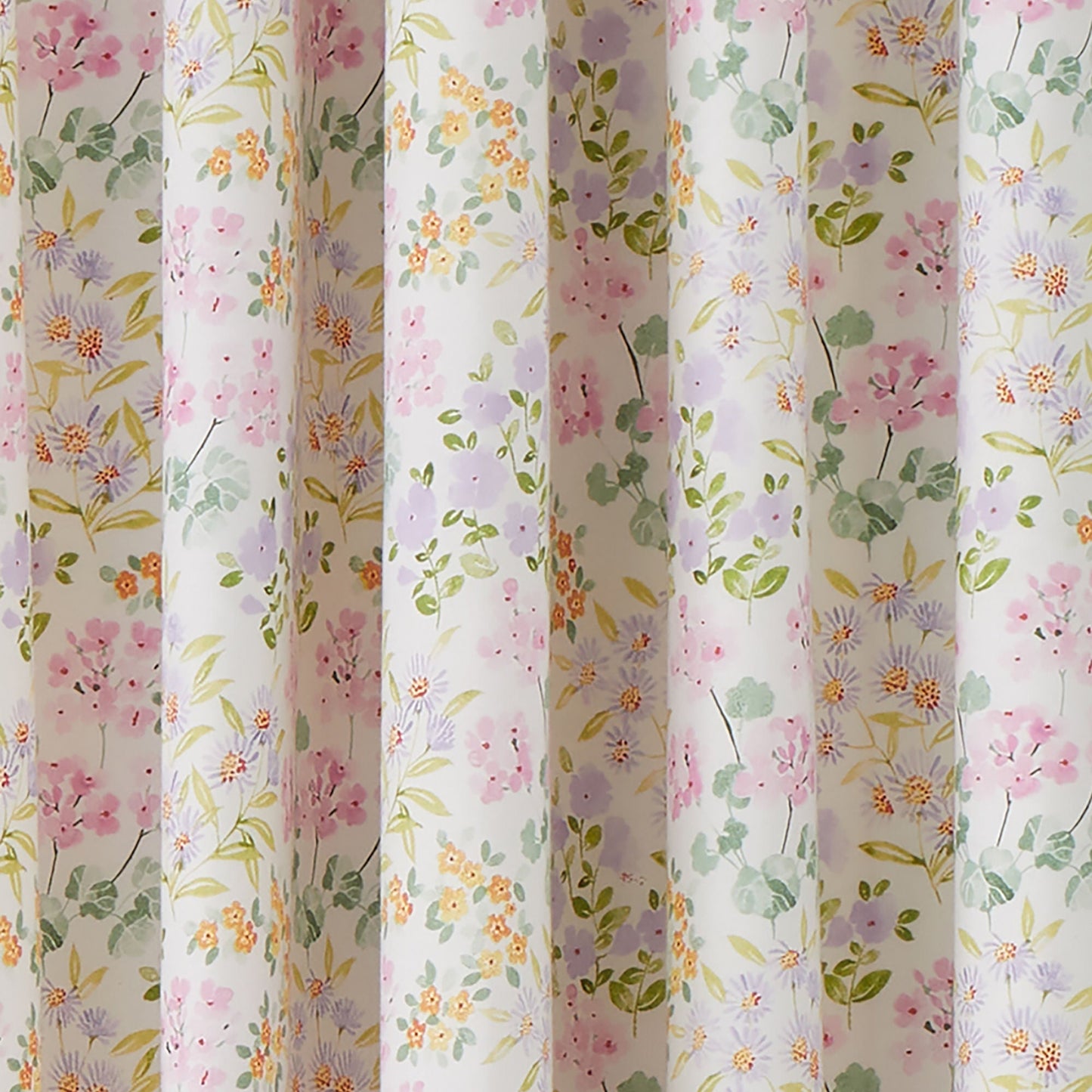 Edith Eyelet Curtains in Lilac