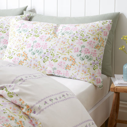 Edith Duvet Cover Set in Lilac