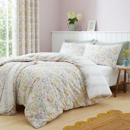 Edith Duvet Cover Set in Lilac
