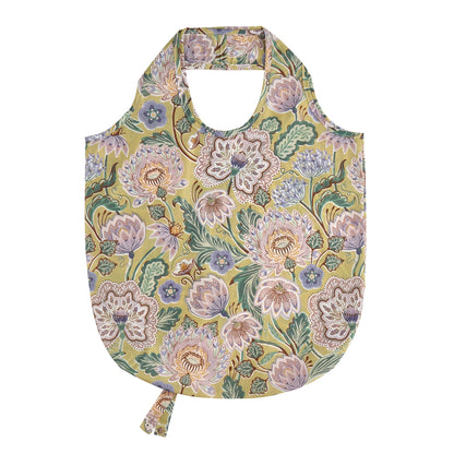 Emmeline Foldable Tote Bag Medium in Green