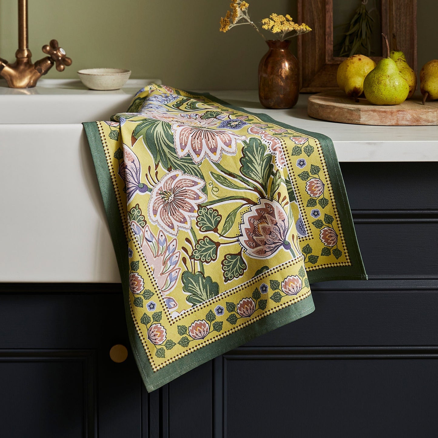 Emmeline Cotton Tea Towel
