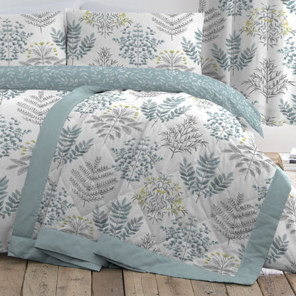 Emily Bedspread in Duck Egg