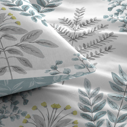 Emily Duvet Cover Set in Duck Egg