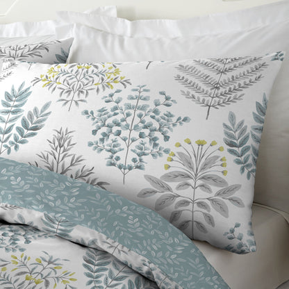 Emily Duvet Cover Set in Duck Egg