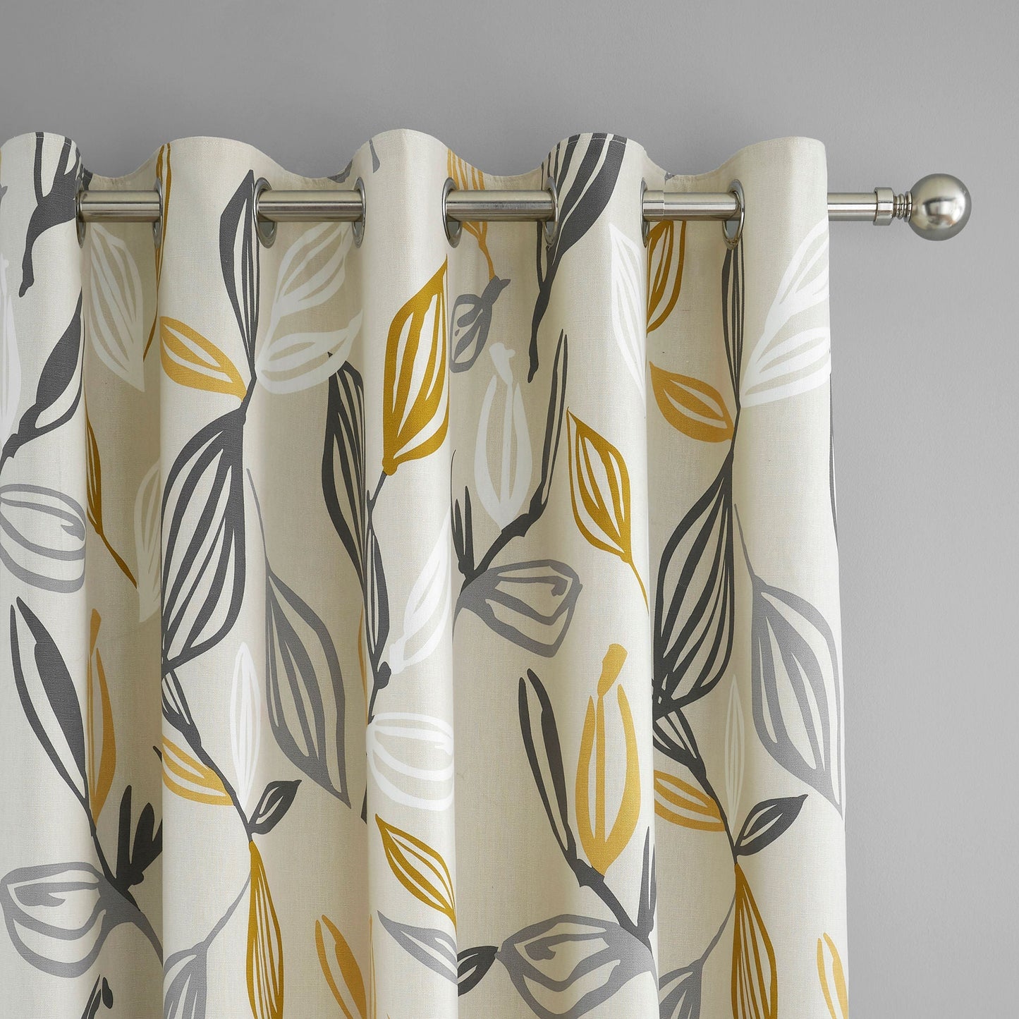 Ensley Eyelet Curtains in Ochre