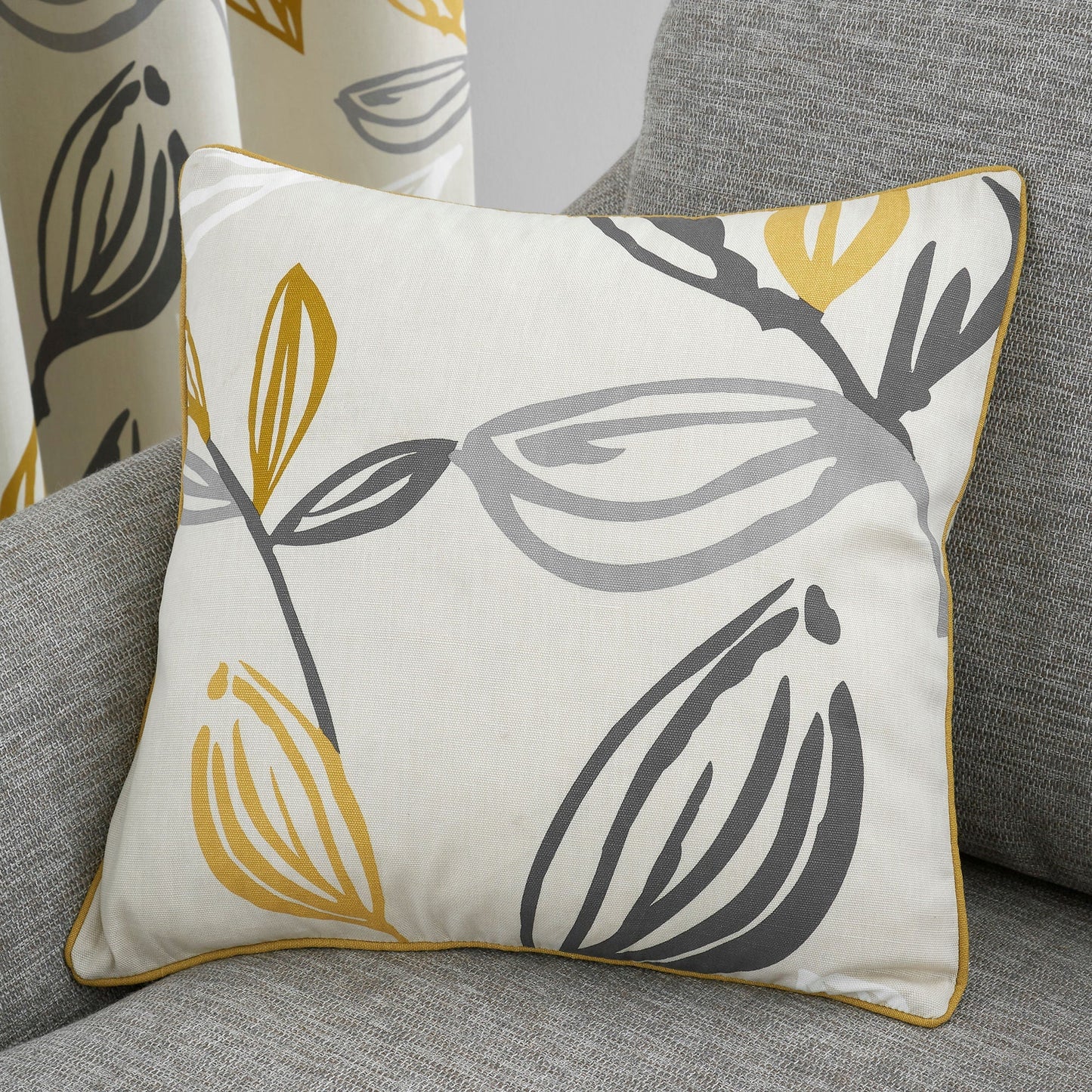 Ensley Cushion in Ochre