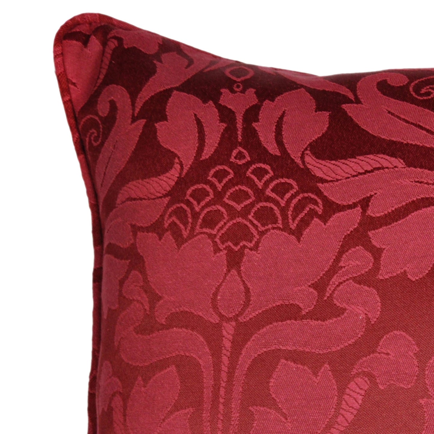 Eastbourne Cushion in Burgundy