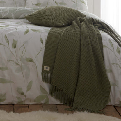 Eliza Duvet Cover Set in Green
