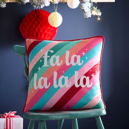 Fa La La Cushion in Multi