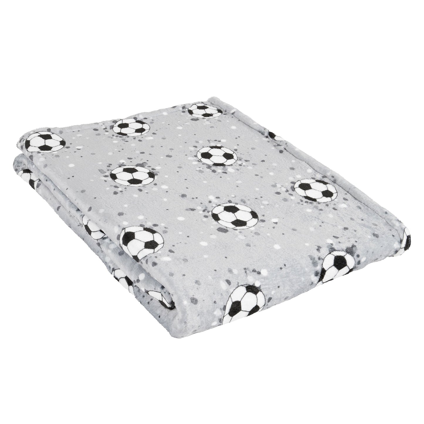 Football Throw in Grey