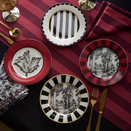 Festivo Porcelain Side Plates 4 Pack