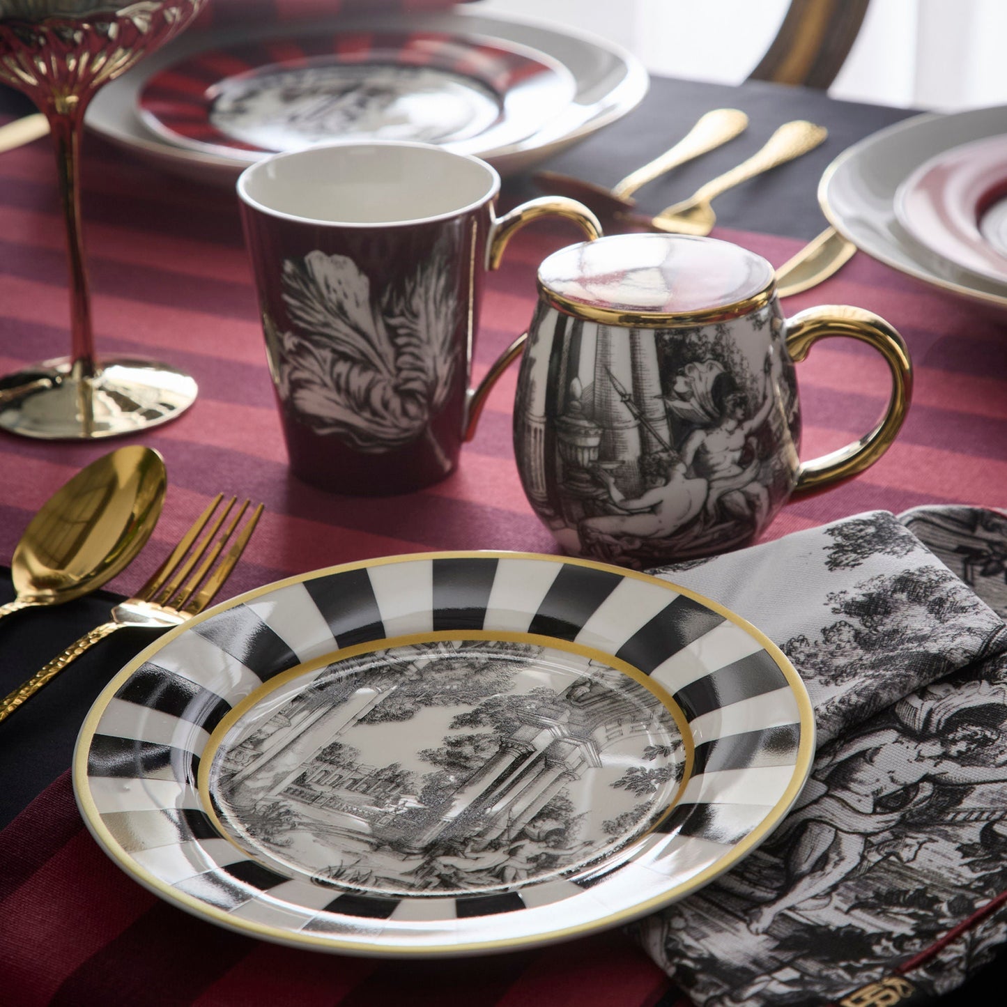Festivo Porcelain Side Plates 4 Pack