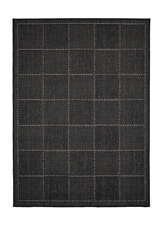 Check Flatweave Black