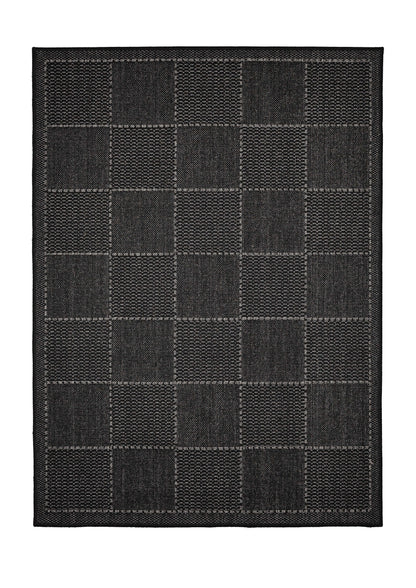 Check Flatweave Black