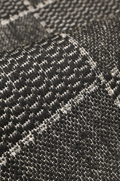 Check Flatweave Black